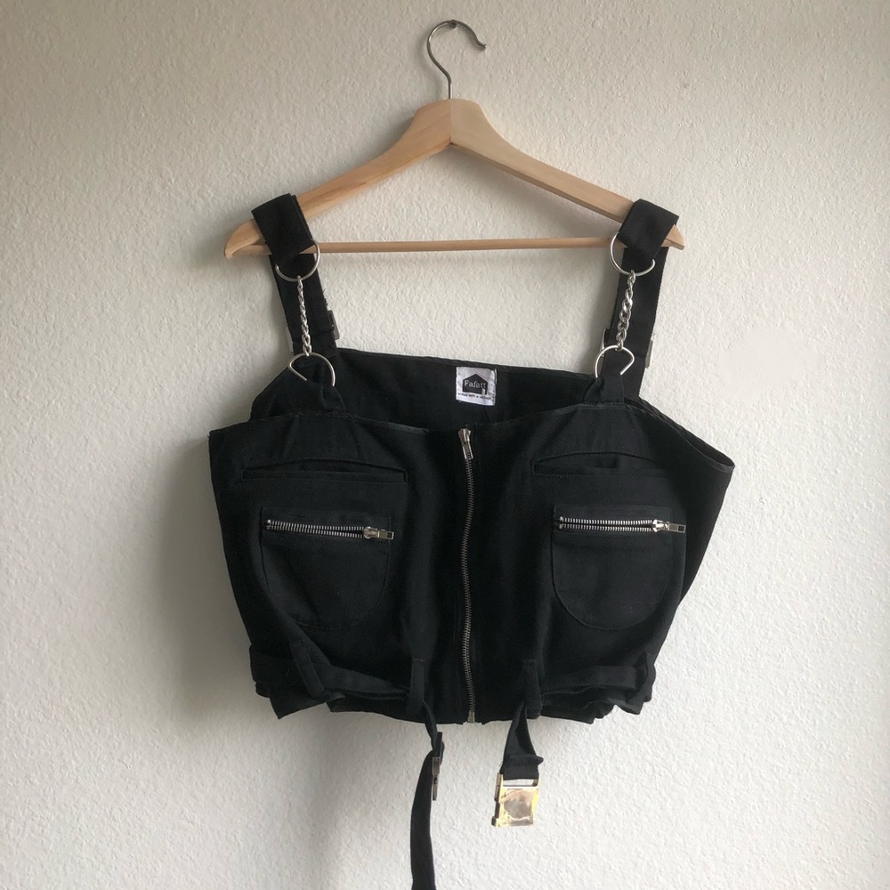 Fafatt Black Vest from Japan